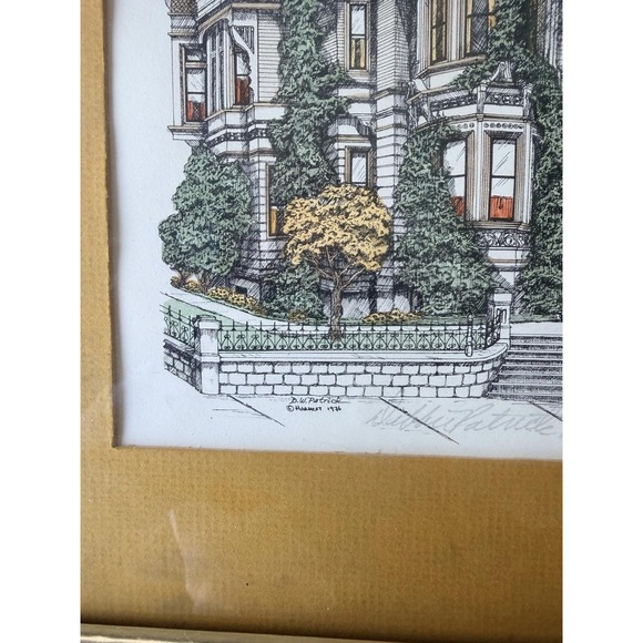 D.W. Patrick "Haas-Lilienthal House, San Francisco" Signed Print – 1979 - Picture 3 of 6